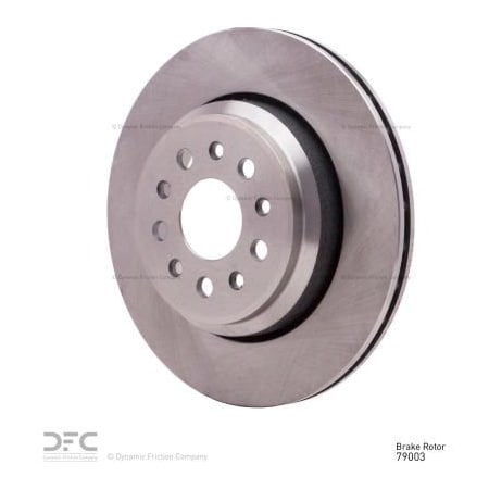Dynamic Friction Co Disc Brake Rotor - Dynamic Friction Company 600-79003 600-79003